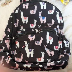 NWOT Llama backpack
